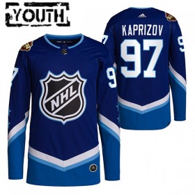 Barn Ishockey Minnesota Wild tröja Kirill Kaprizov 97 2022 NHL All-Star Blå Authentic